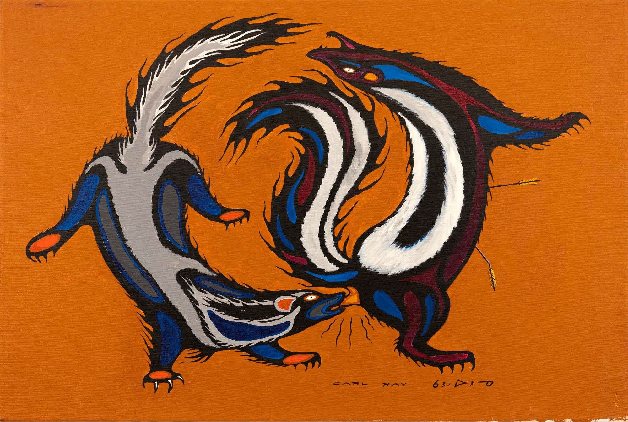 Carl Ray | TWO WOLVERINES | MutualArt