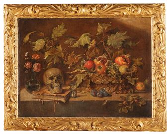 Natura morta con Vanitas