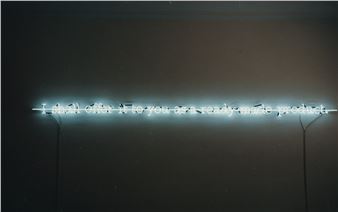 Joseph Kosuth: I shall offer it to you as a readymade product. - Castelli (West 40)