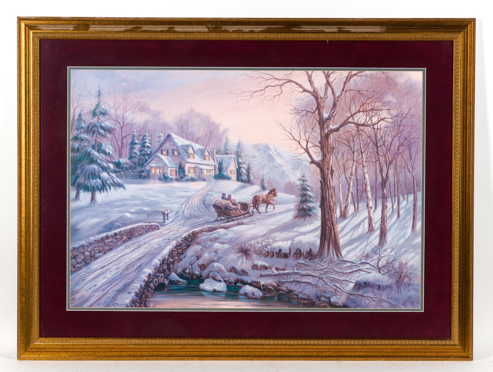 Terry Redlin | 3 Framed Works of Art Incl. Terry Redlin | MutualArt