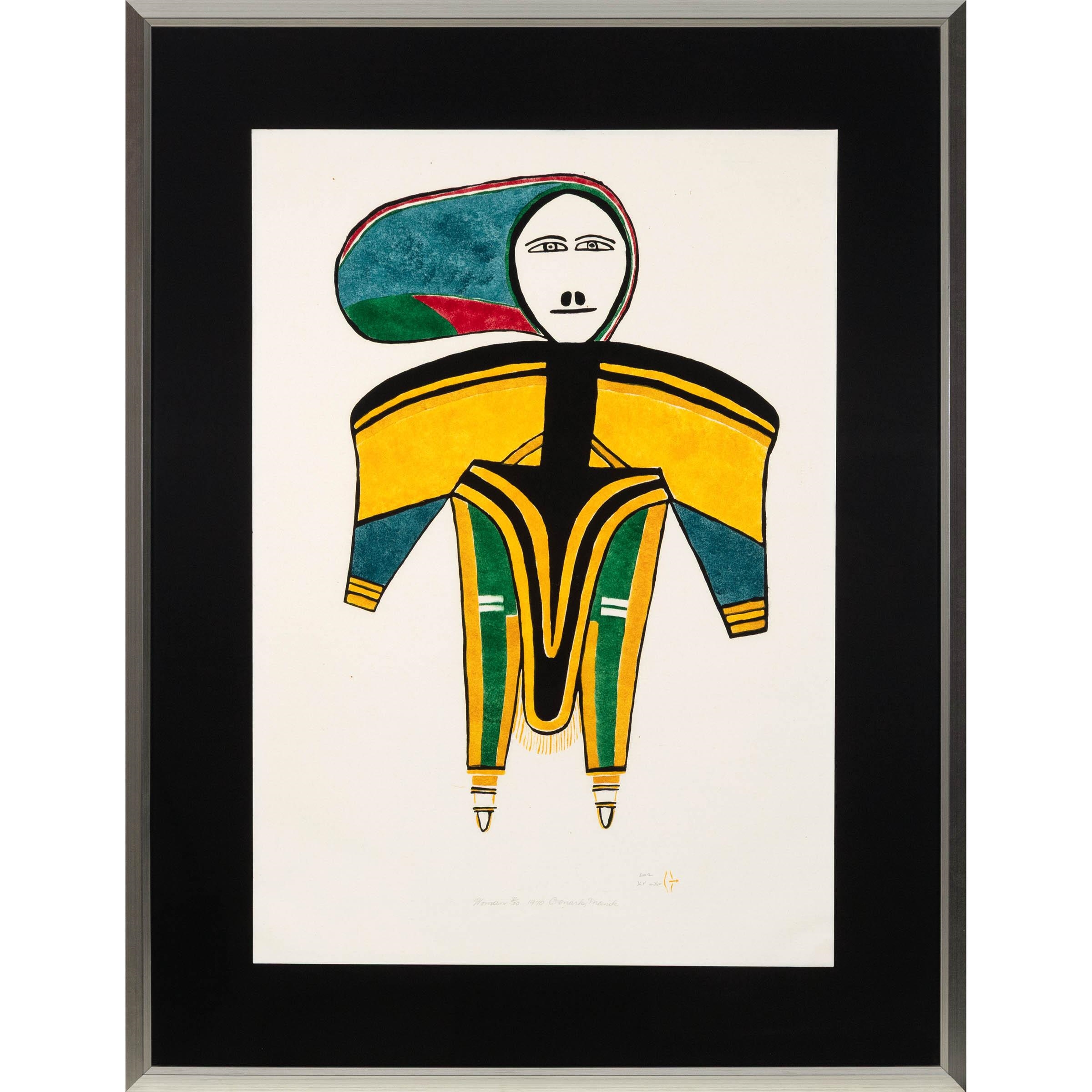 Jessie Oonark | WOMAN (1970) | MutualArt
