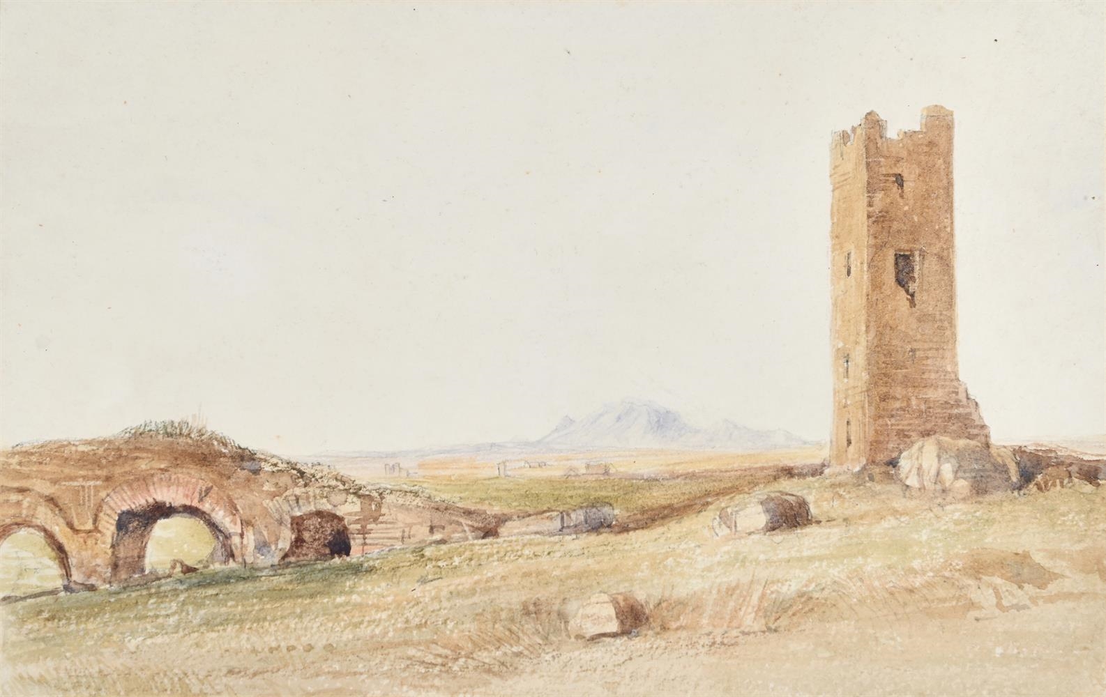 Edward Lear | ROMAN CAMPAGNA (1830s - 1840s) | MutualArt