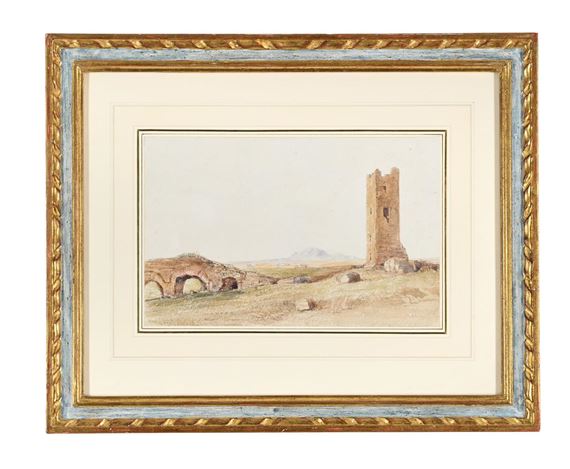 Edward Lear | ROMAN CAMPAGNA (1830s - 1840s) | MutualArt