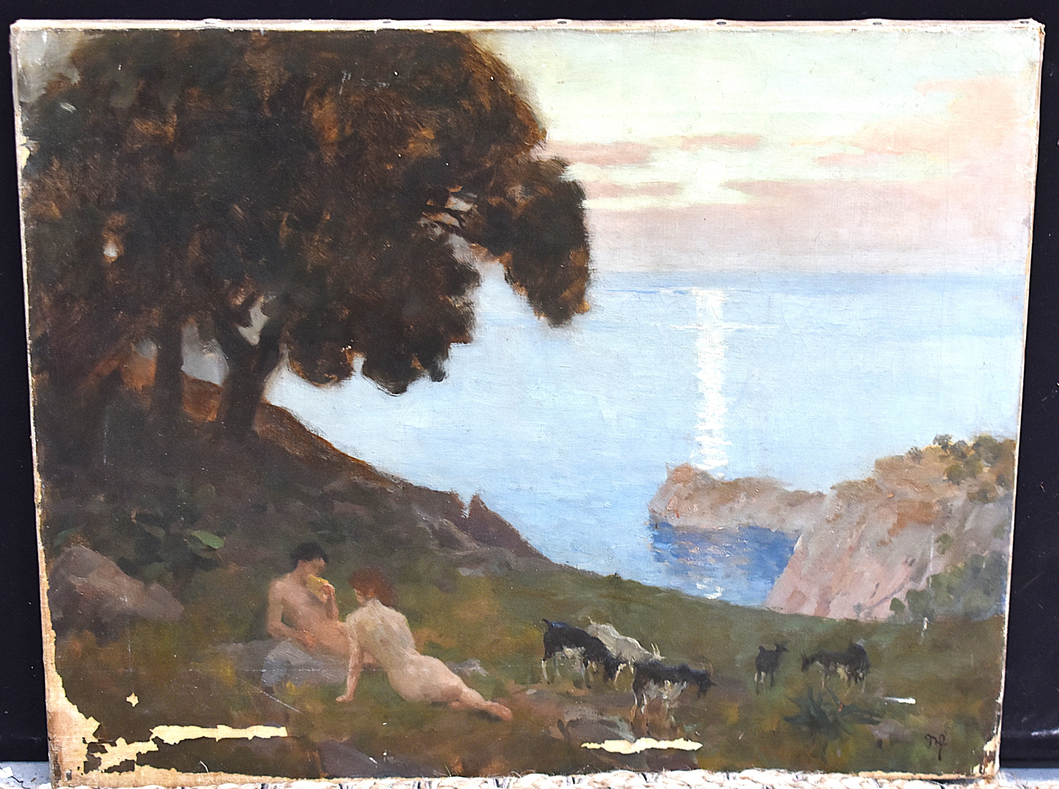 Marie Auguste Emile René Menard | a 20th century French pastoral ...