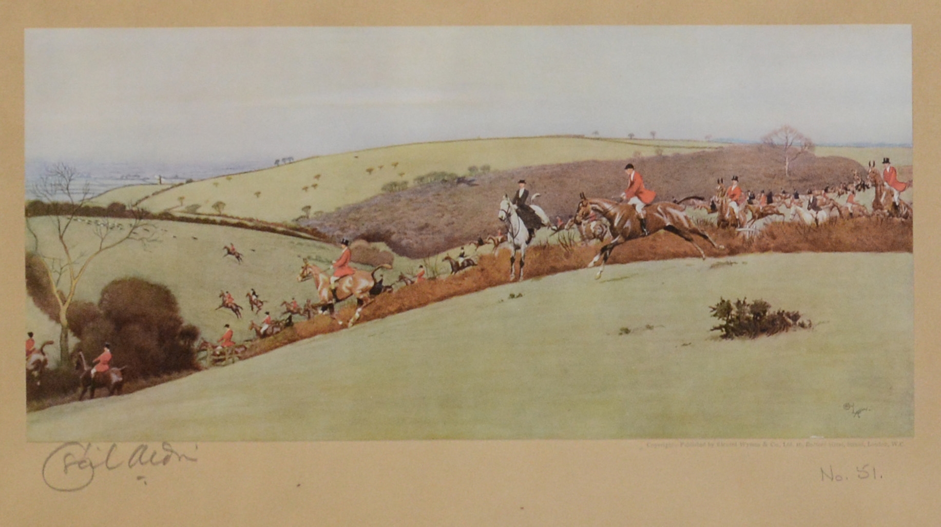 Cecil Aldin | Hunting Countries, nine from the series, including The ...