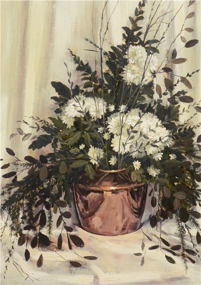 Colin Rule | Still life in copper pan | MutualArt