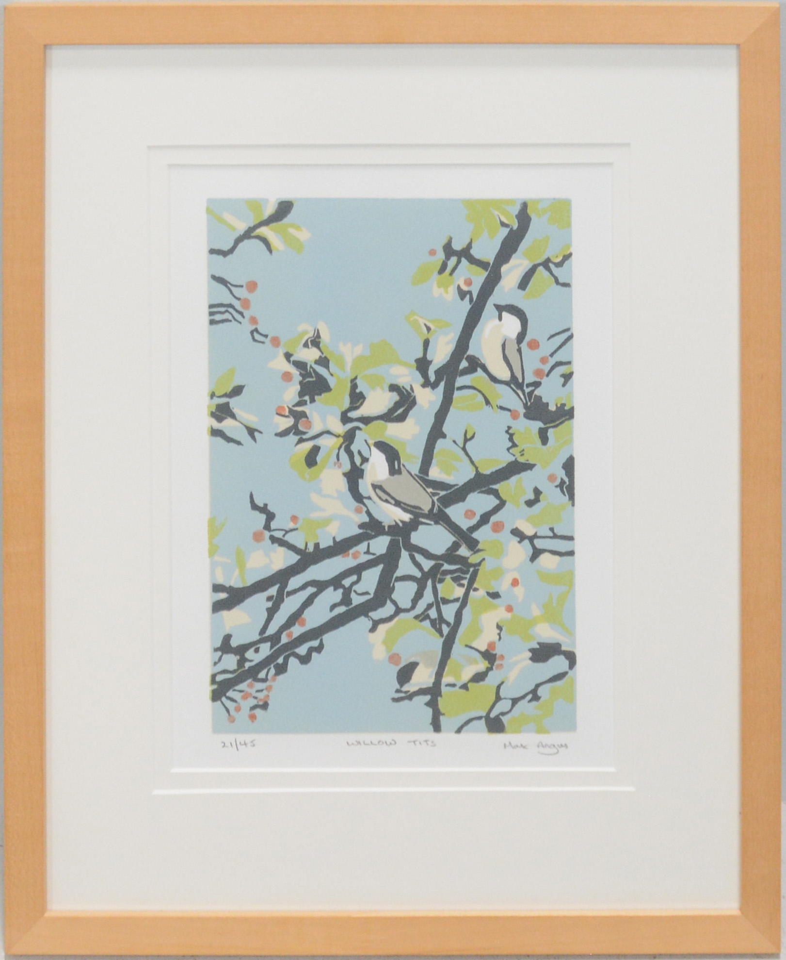 Max Angus | The Green Woodpecker, and Willow Tits | MutualArt