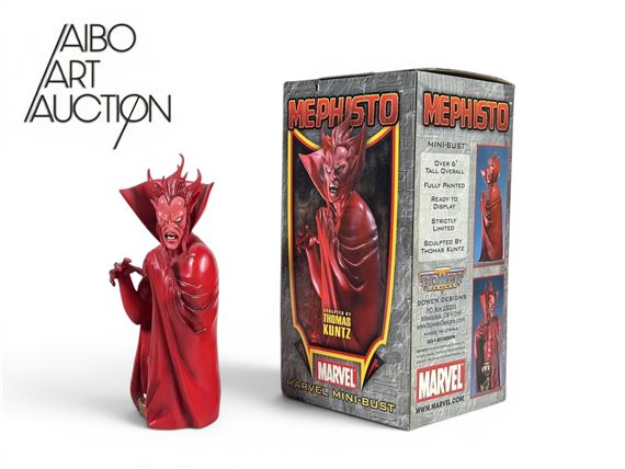 Thomas Kuntz | Marvel Mini-Bust Collection: Resin figurine featuring ...