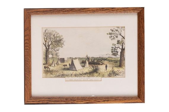 George Victor Cooper | The Planes near Sac City (1851) | MutualArt