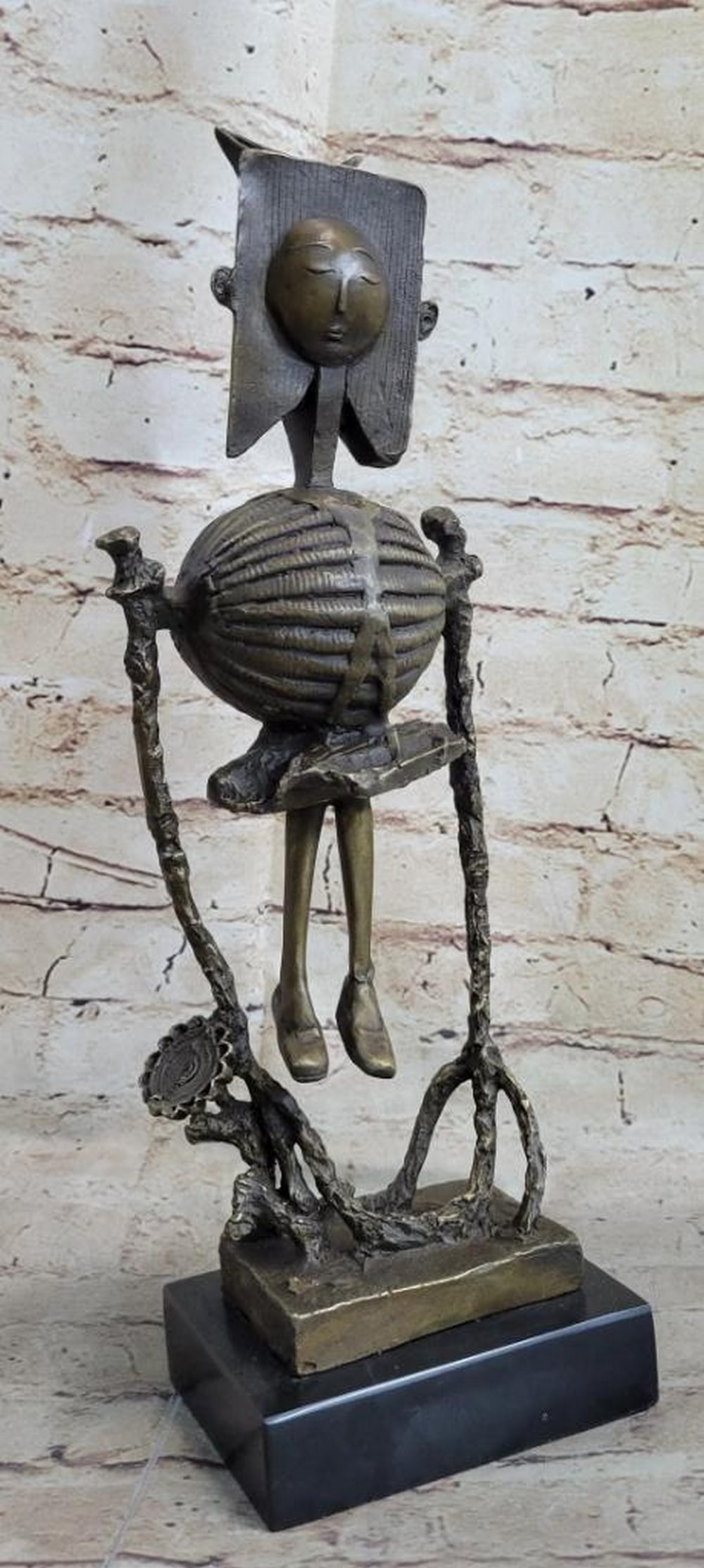 Pablo Picasso | Robot Skeleton Bronze Statue Sculpture | MutualArt
