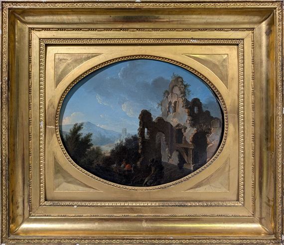 View of ruins - Bartholomeus Breenbergh