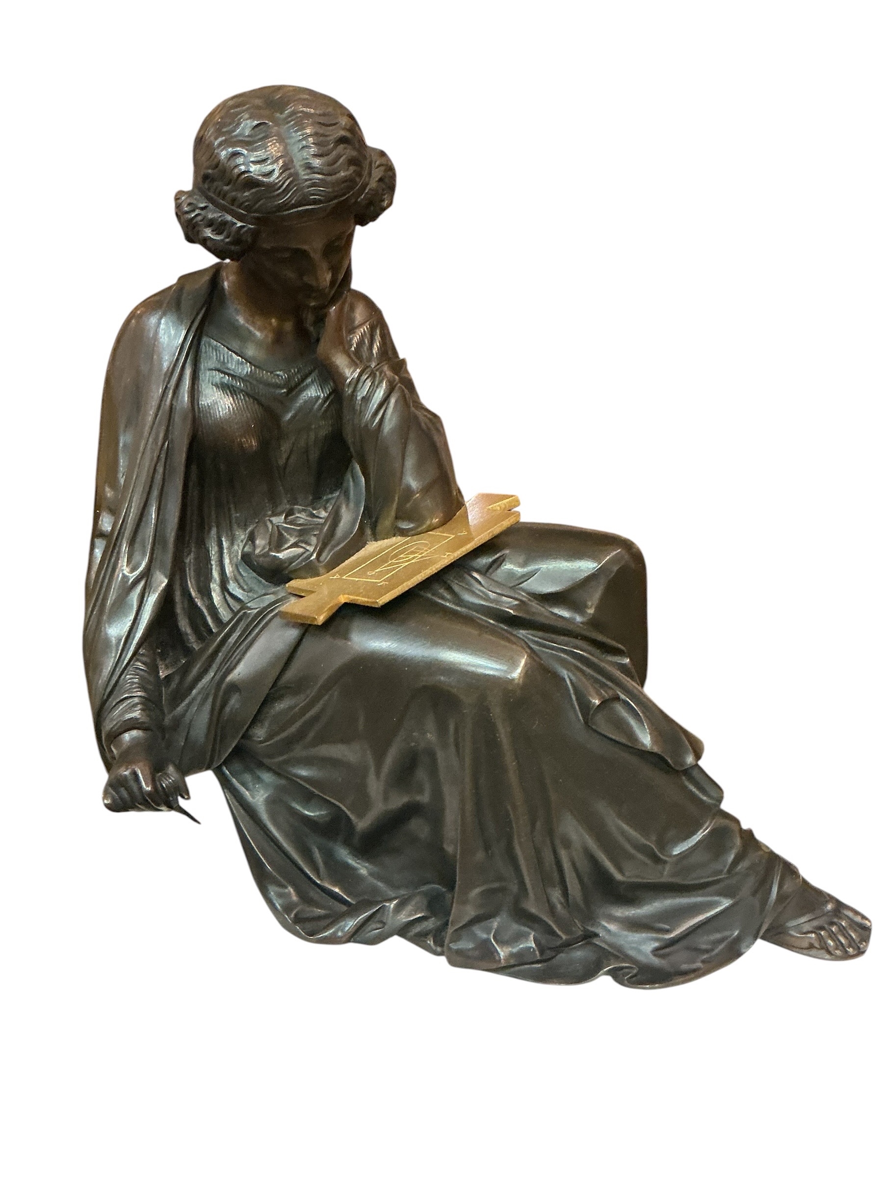 French School, 18th Century | French White Marble and Bronze Figural ...