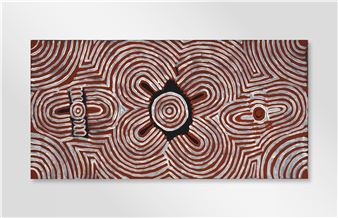 Lily Kelly作 アボリジニアート Lily Kelly Napangardi | 678 Artworks at Auction | MutualArt