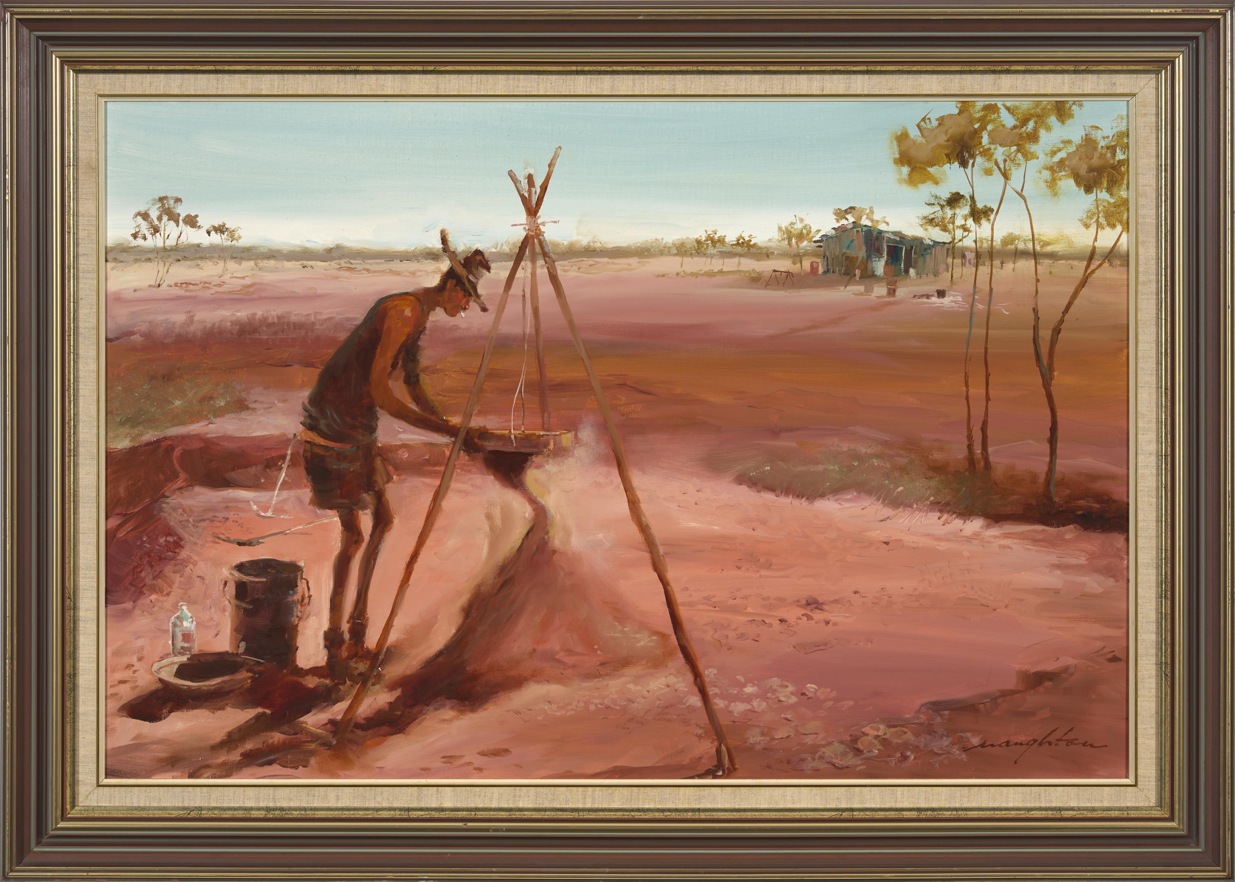 Keith Naughton | The Fossicker Opalton, Queensland | MutualArt