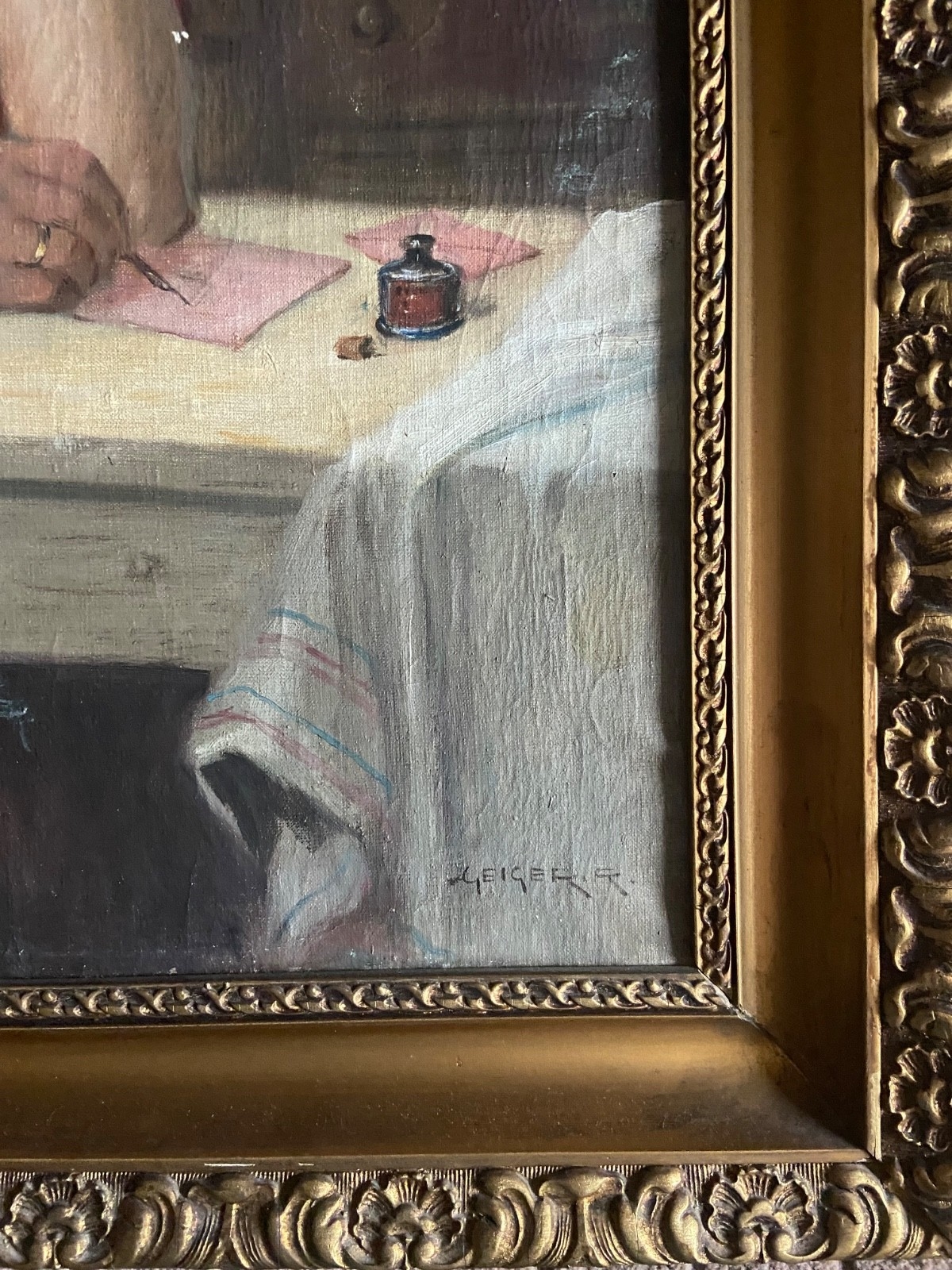 Richard Geiger | Love letter (1920 - 1930) | MutualArt