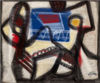 Jean-Michel Atlan | 1,149 Artworks at Auction | MutualArt