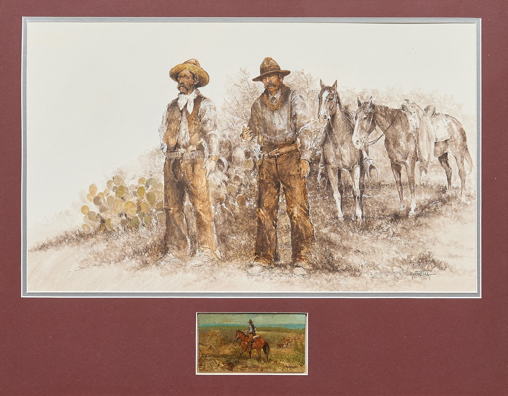 Raul Gutierrez | Cowboy Scenes | MutualArt