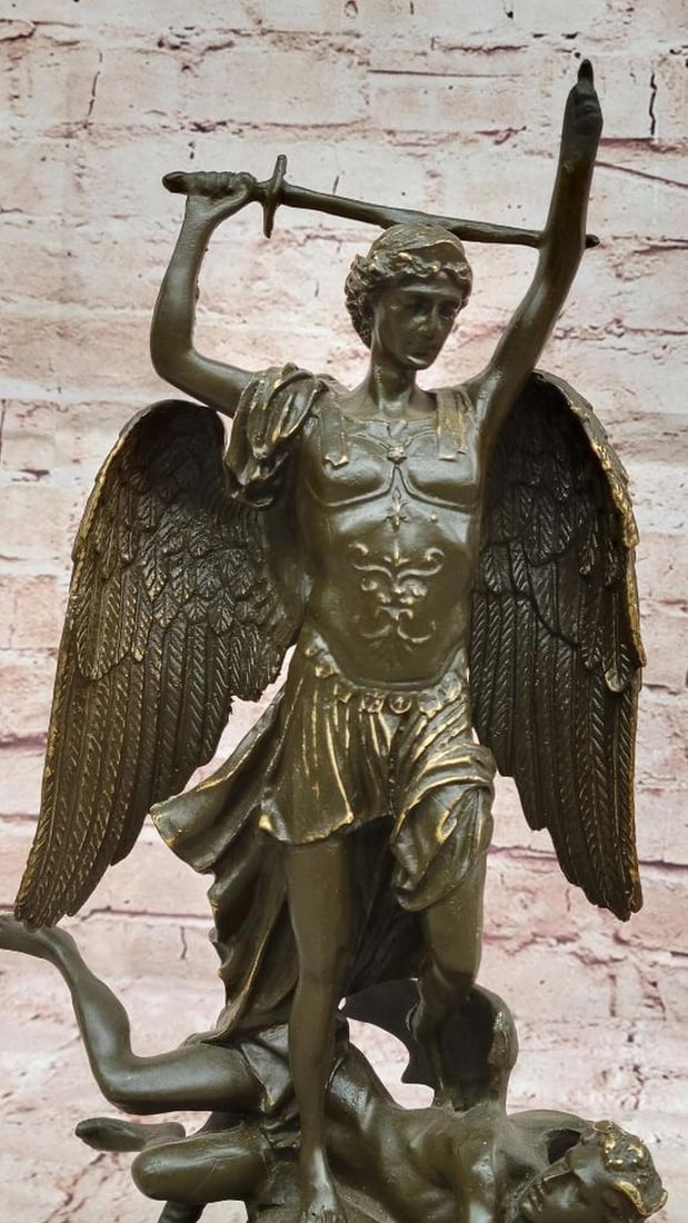 Jean-Baptiste Carpeaux | Saint Michael Slaying the Dragon Bronze ...