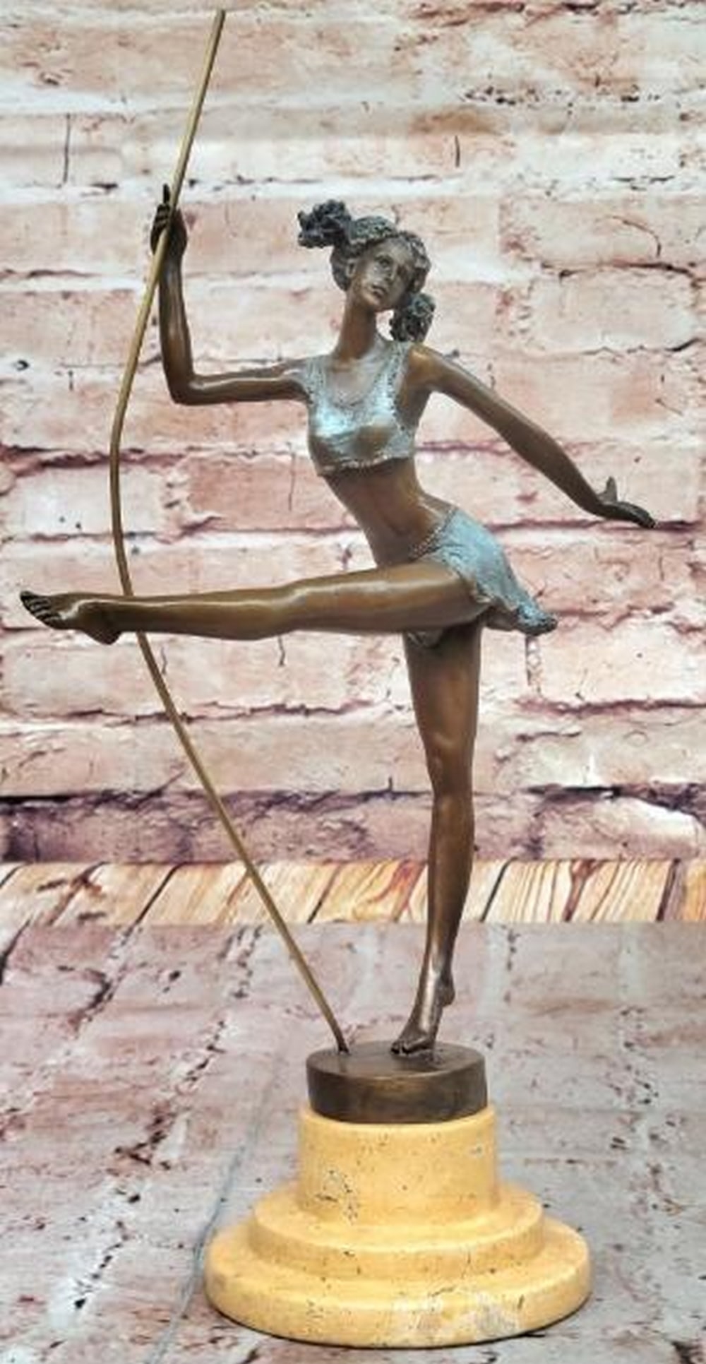 Miguel Fernando López (Milo) | The Dancer's Poise Bronze Sculpture ...