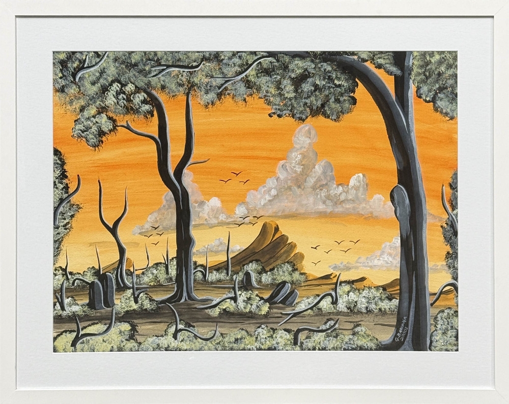 Gordon Barunga | Australian Bush Landscape | MutualArt