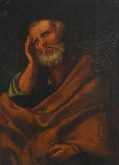 Italian School, 19th Century | The Repentance of Saint Peter (19th ...