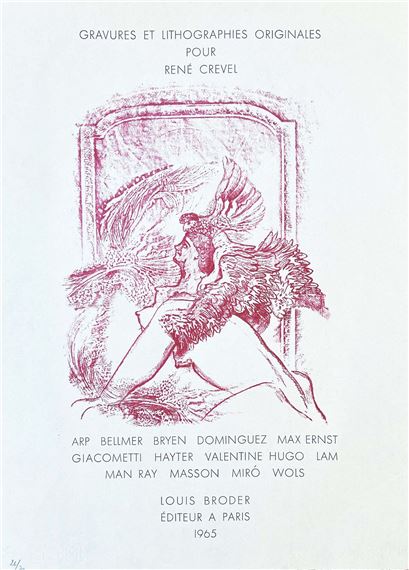 Max Ernst | Original Lithograph by Max Ernst (1961) | MutualArt