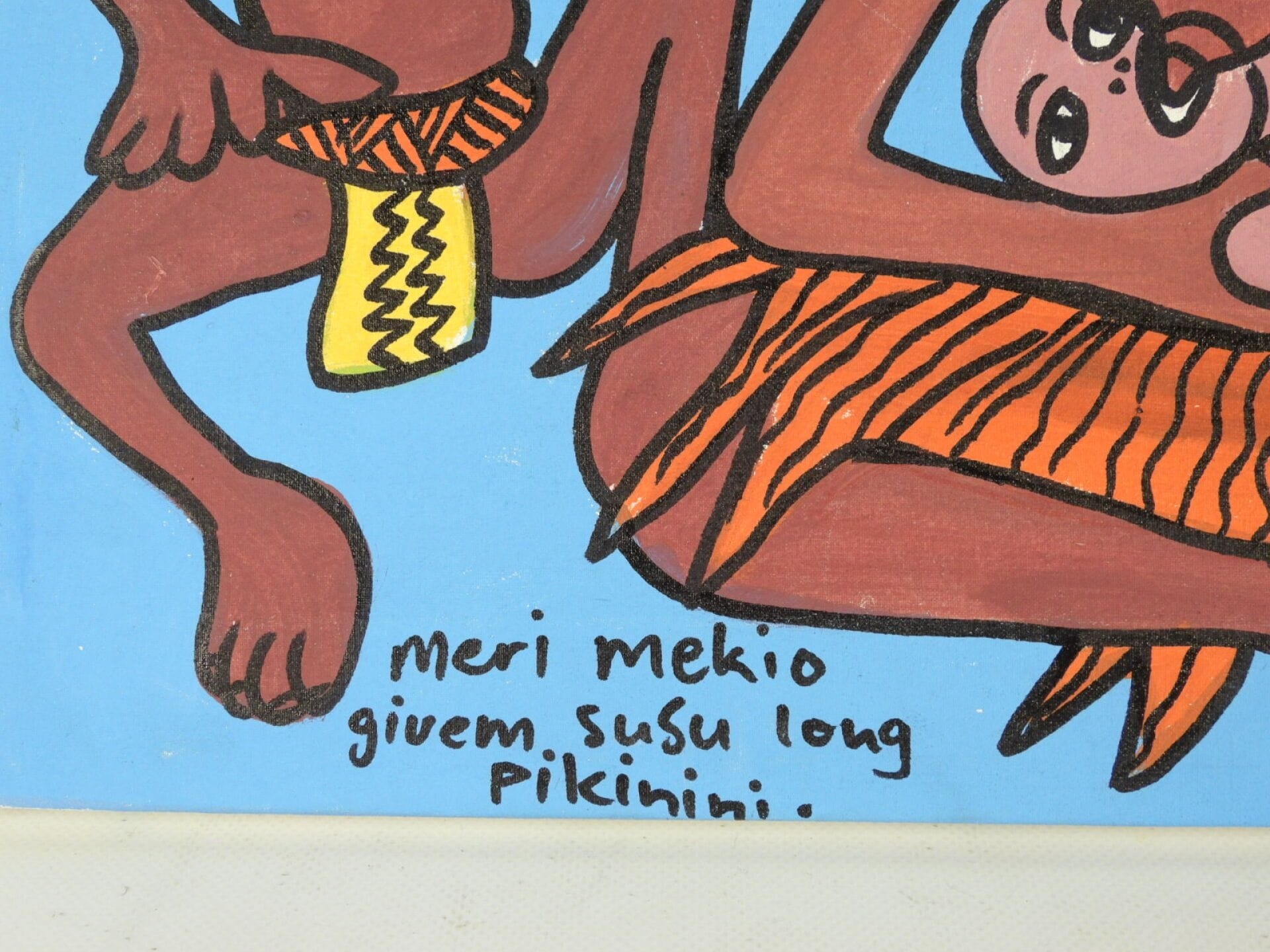 John Siune | Breastfeeding - Meri Mekio givem susu long Pikimini ...