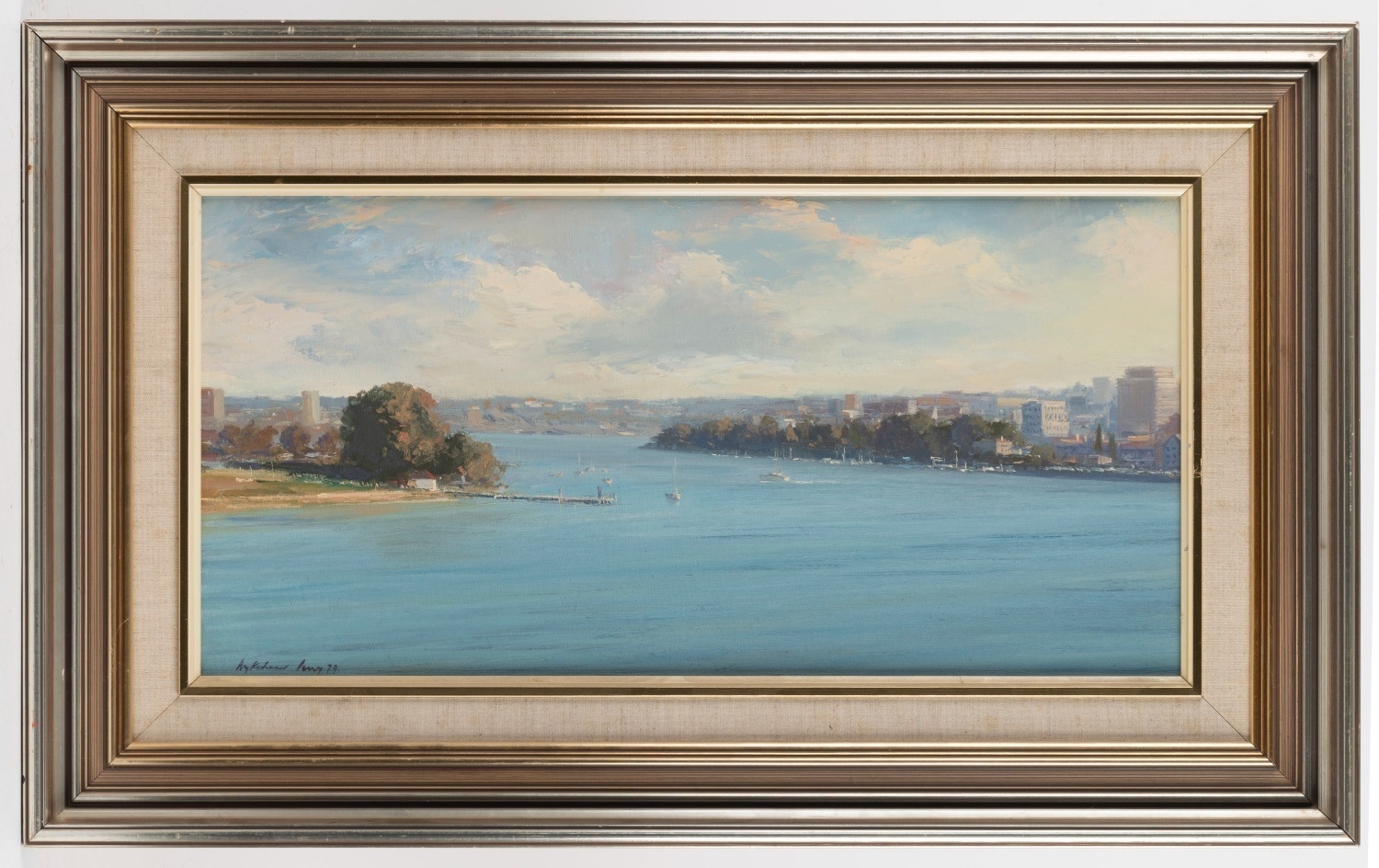 Wykeham Perry | Ferry Terminal, Brisbane River (79) | MutualArt