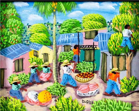 L. Y. Alaby | L. Y. Alaby (Haiti, 20th Century) Oil on Canvas