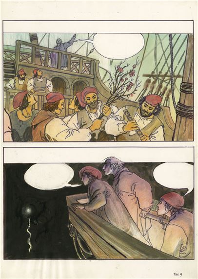 Milo Manara | Christopher Columbus (1992) | MutualArt