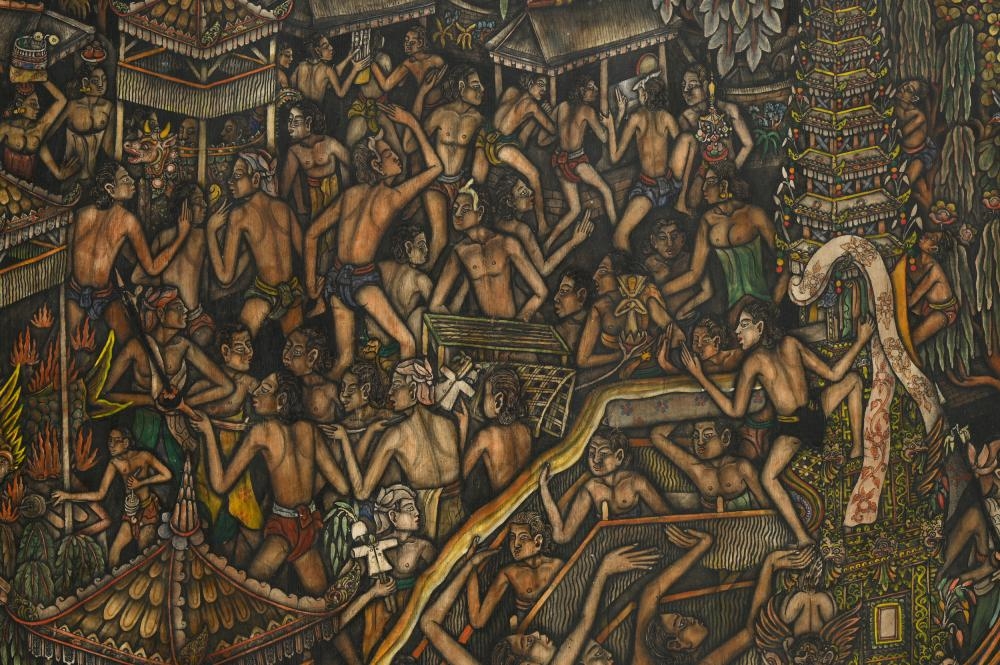 Ida Bagus Made Widja | Cremation ceremony, Bali (late 1930s) | MutualArt