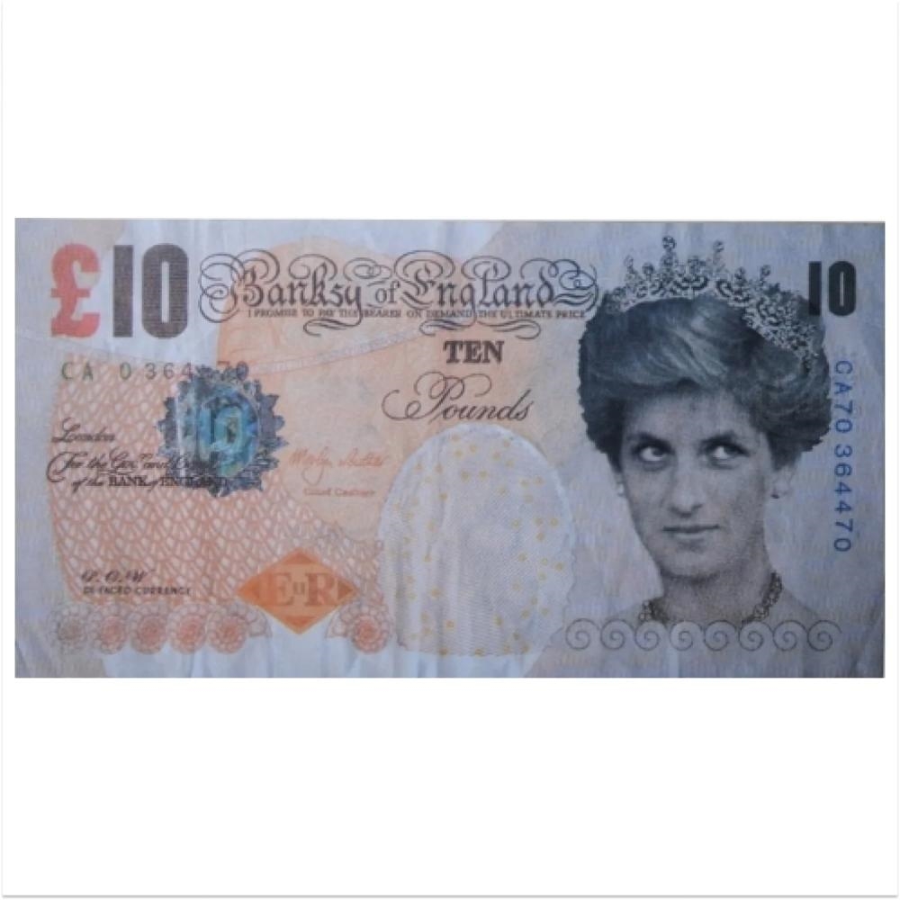 Banksy | Difaced Tenner (2004) | MutualArt