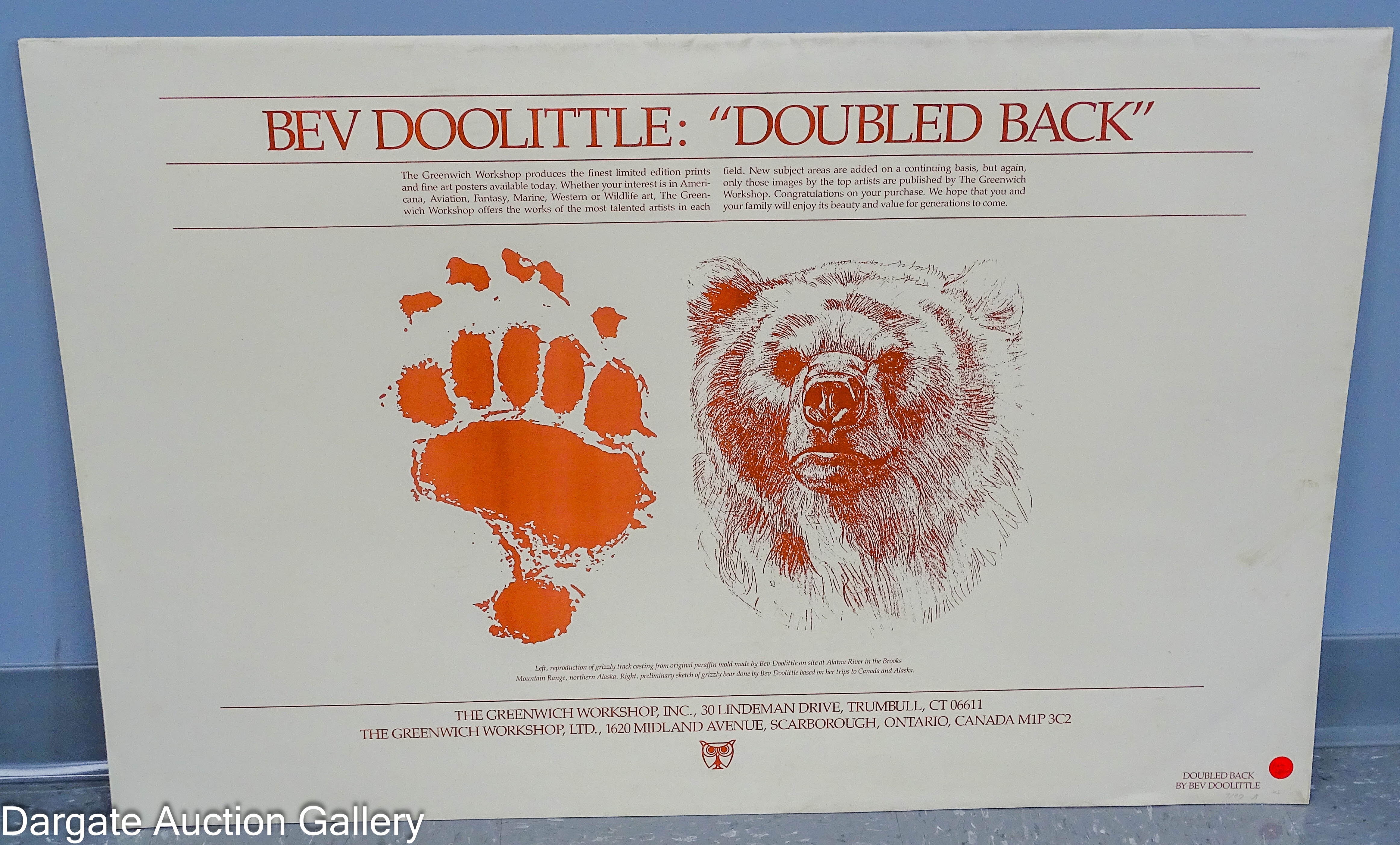 Bev Doolittle | BEV DOOLITTLE DOUBLE BACK LITHOGRAPH (1988) | MutualArt