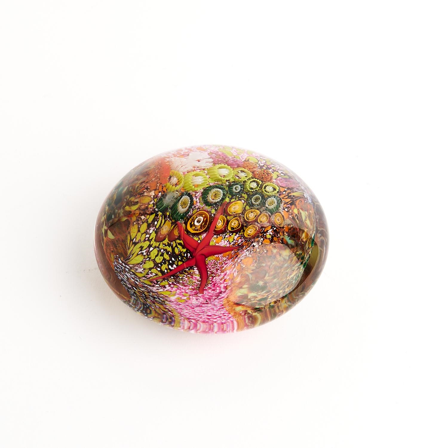 Peter Raos | A PETER RAOS UNDERWATER SCENE PAPERWEIGHT (ca. 1998 ...