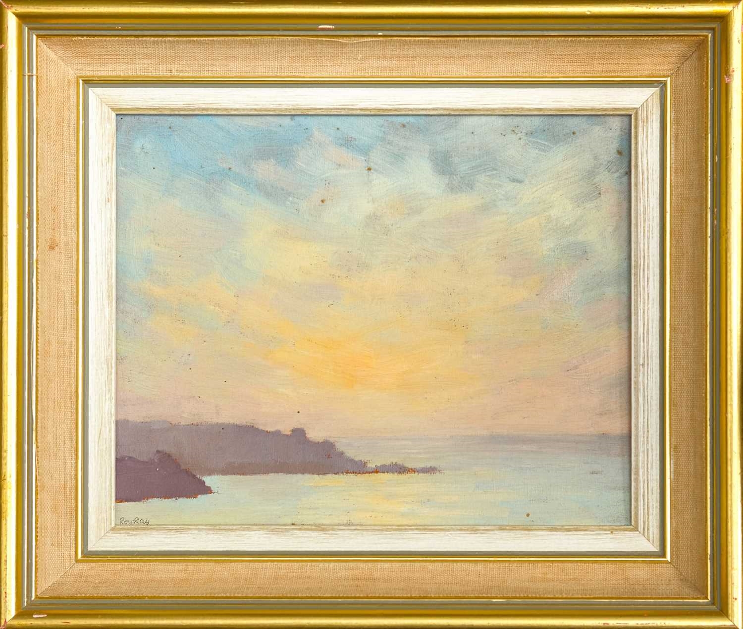 Roy Ray | Sunset over The Cornish Coast | MutualArt