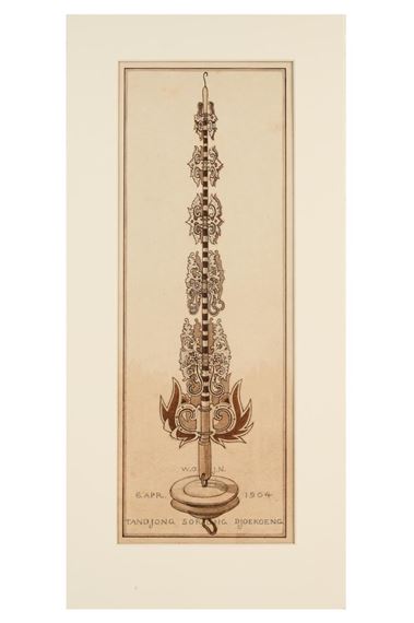 Ongar-ongar, a musical instrument - Wynand Otto Jan Nieuwenkamp