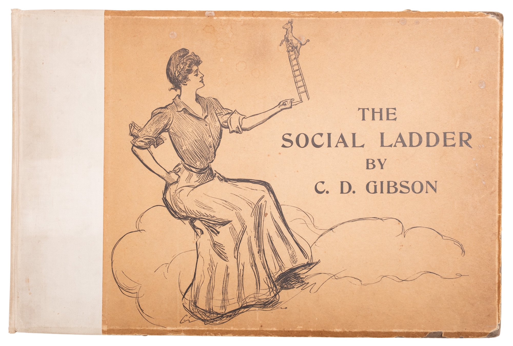 Charles Dana Gibson | Eight Edwardian pen & ink drawings for a calendar ...
