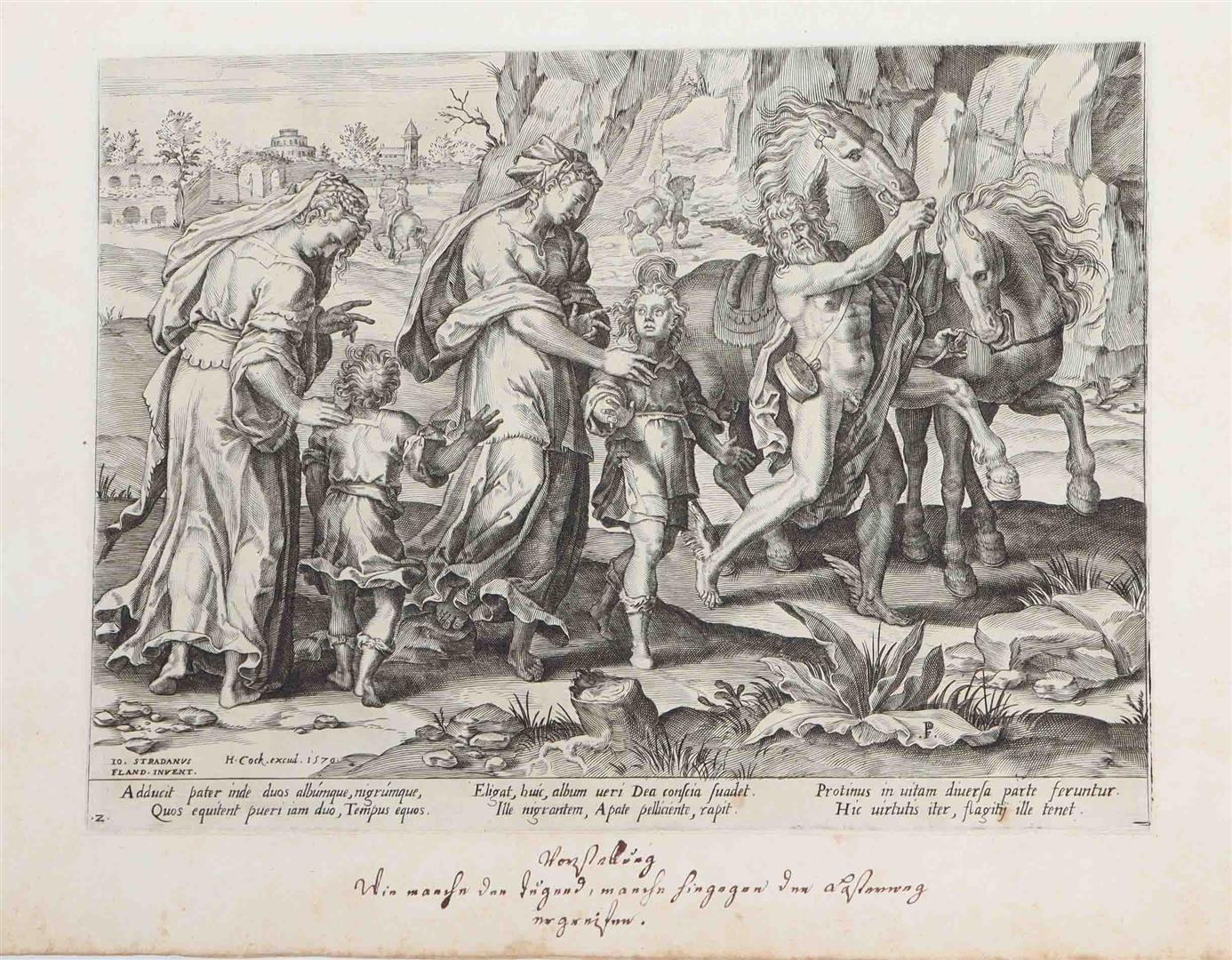 Jan Straet | Complete series of six allegories on the course of human ...
