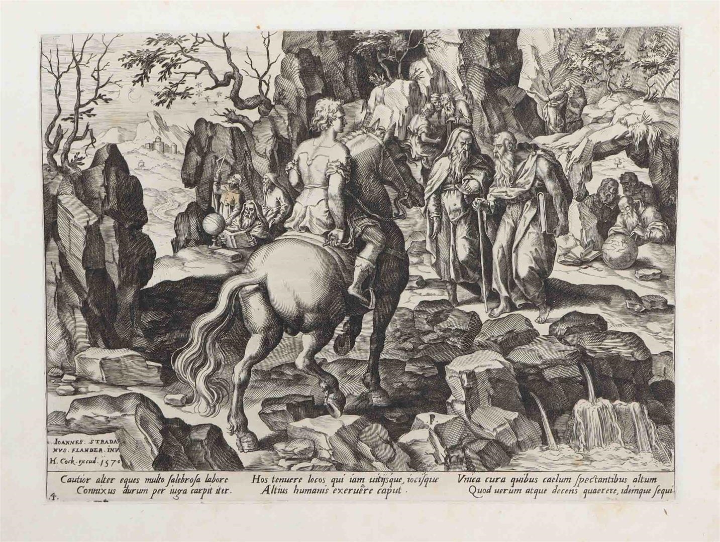 Jan Straet | Complete series of six allegories on the course of human ...