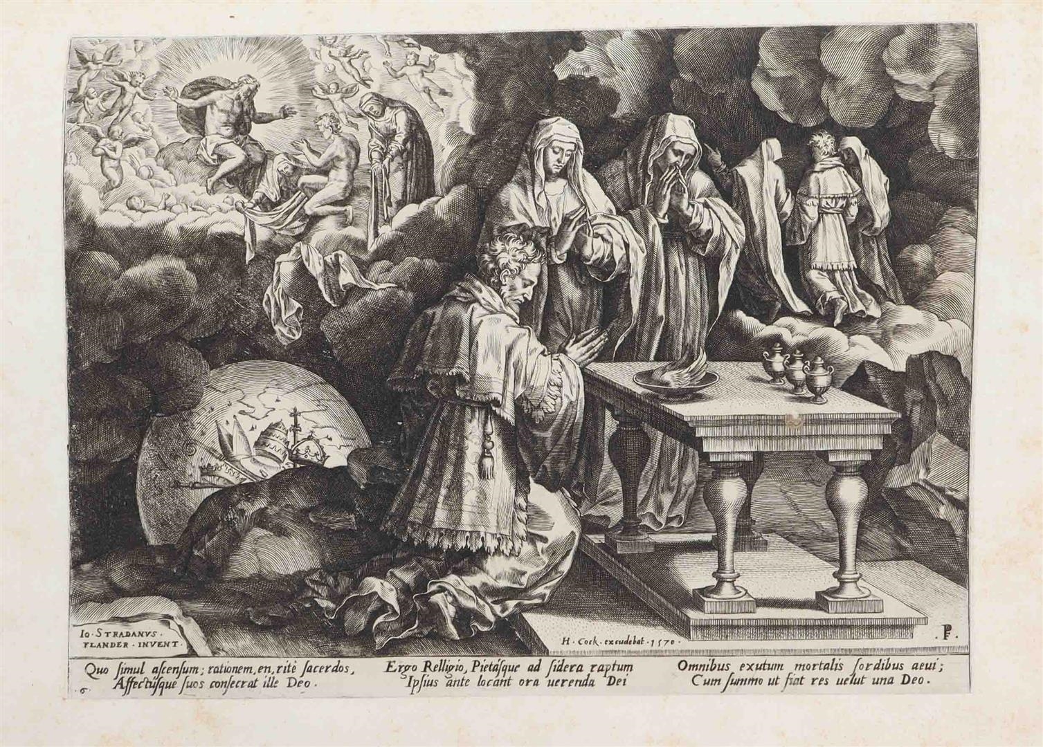 Jan Straet | Complete series of six allegories on the course of human ...