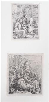 The cardplayers, Seamstress, Die licht gelooft wort licht bedrogen, Humpbacked beggar Picture
