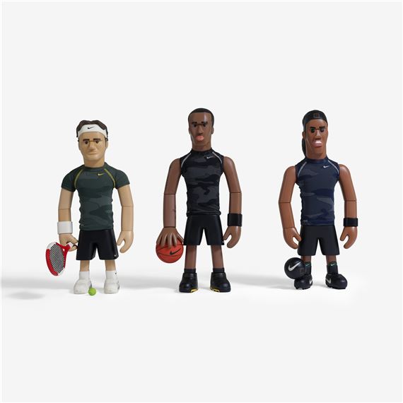 Michael Lau | DRAGON SUPER X BASKETBALL ACTION FIGURE SET | MutualArt