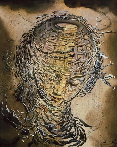 Salvador Dalí | Raphaëlesque Head Exploding | MutualArt