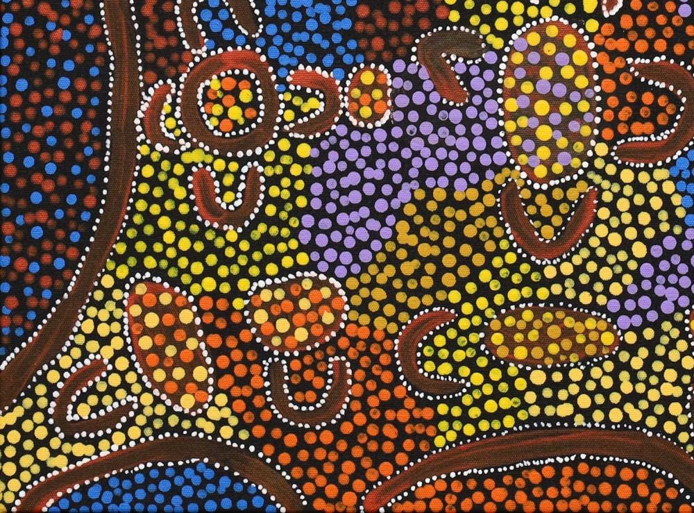 Rodney Cook | Alparra Seed Dreaming (2023) | MutualArt
