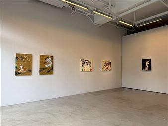 Installation view of Yuya Hashizume exhibition at Soka Art Center, Taipei.