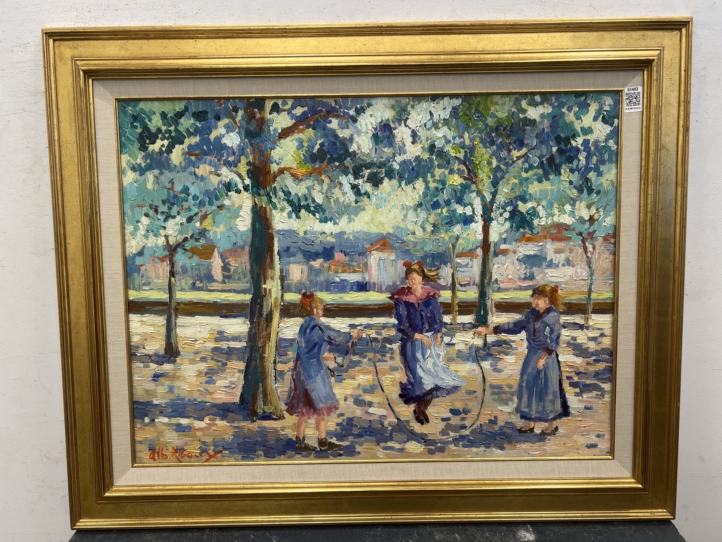 Albert Rigaux | Le saut à la corde | MutualArt