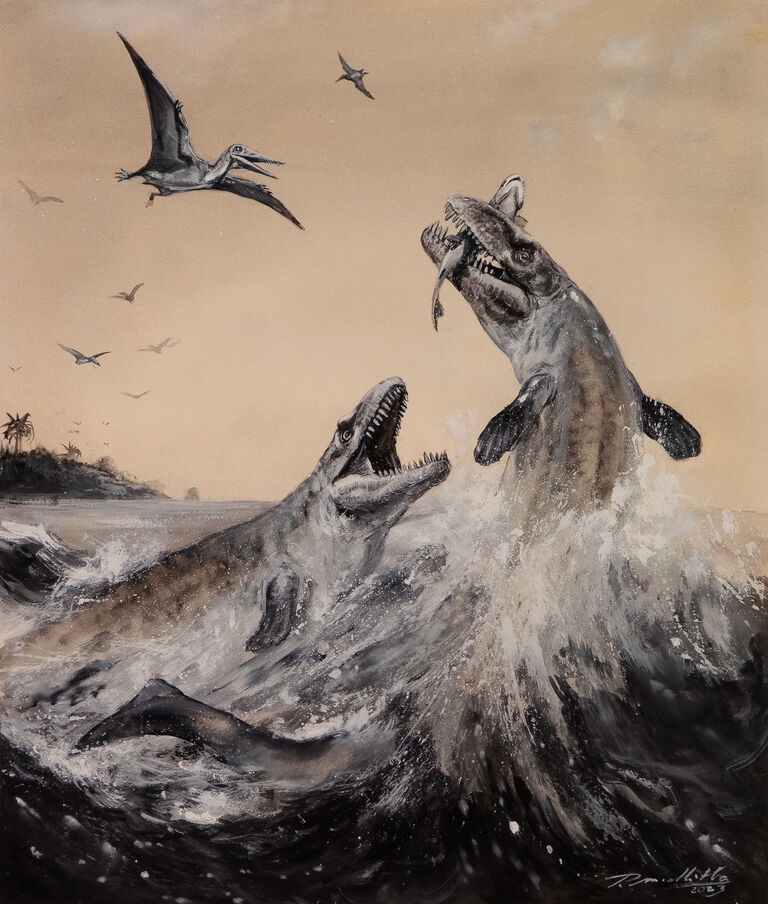 Petr Modlitba | Dakosaurus Andiniensis | MutualArt
