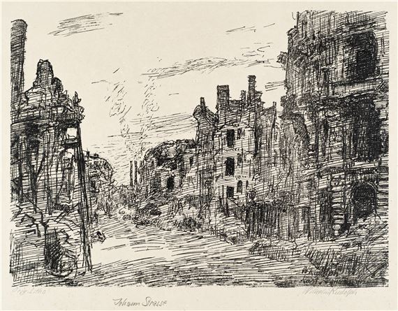 Wilhelm Rudolph | Johannstraße (1945 - 1947) | MutualArt