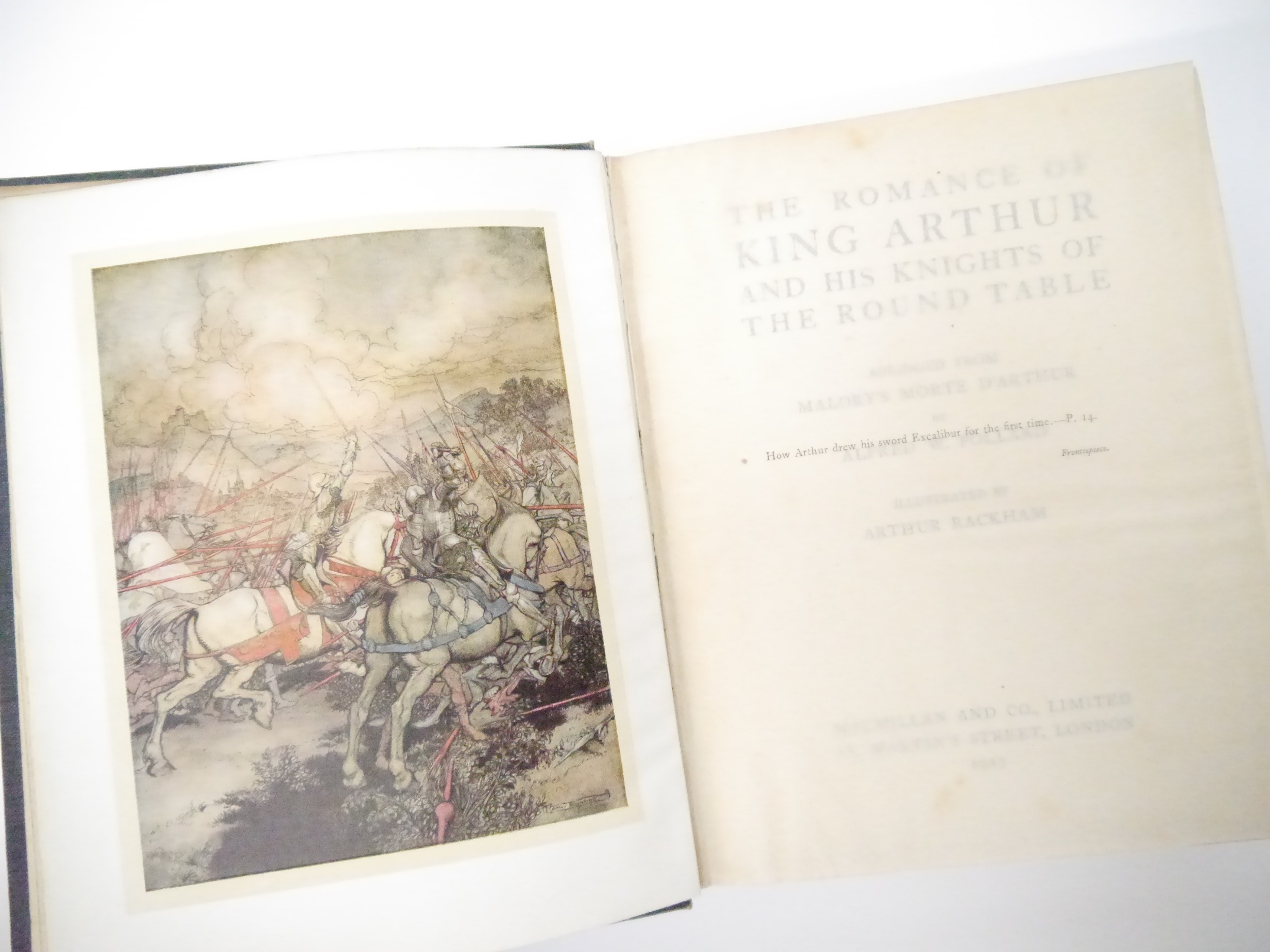 Arthur Rackham | The Romance of King Arthur and his Knights of the ...