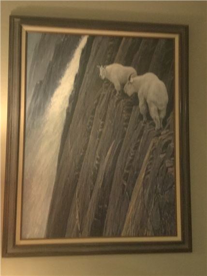 Robert McLellan Bateman | Sheer Drop - Mountain Goats Renaissance ...